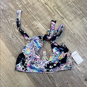 Colorful Abstract Crop Top